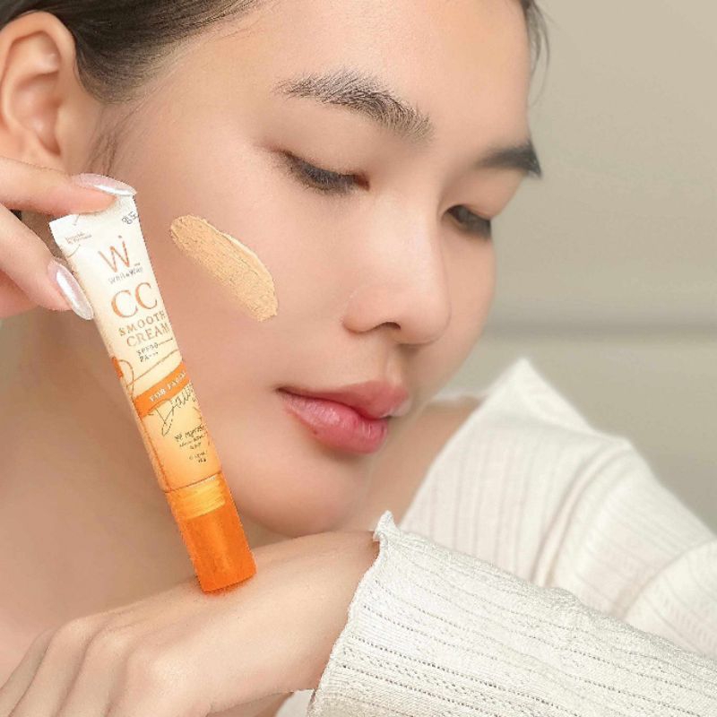 �ٻ�Ҿ���3 �ͧ�Թ��� : White Way CC Smooth Cream SPF50 PA+++ (�ѹᴴ�Ƿ�����)